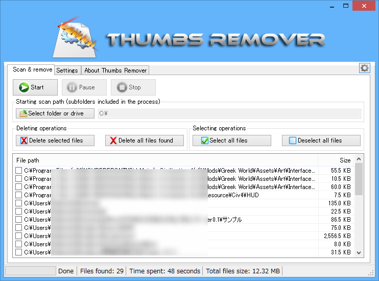 「Thumbs Remover」v1.6.1.280