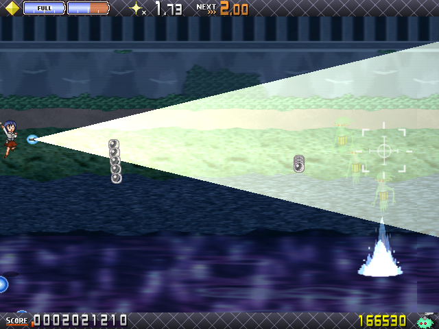 懐中電灯で敵を照らすチャージフラッシュが強力