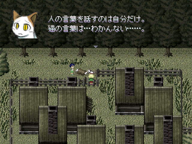 就寝時に挿入される猫の過去も見所のひとつ