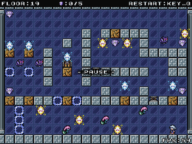 どうやったら先に進めるだろうか、と画面を見ながら思考にふける。これが本作の楽しいところ