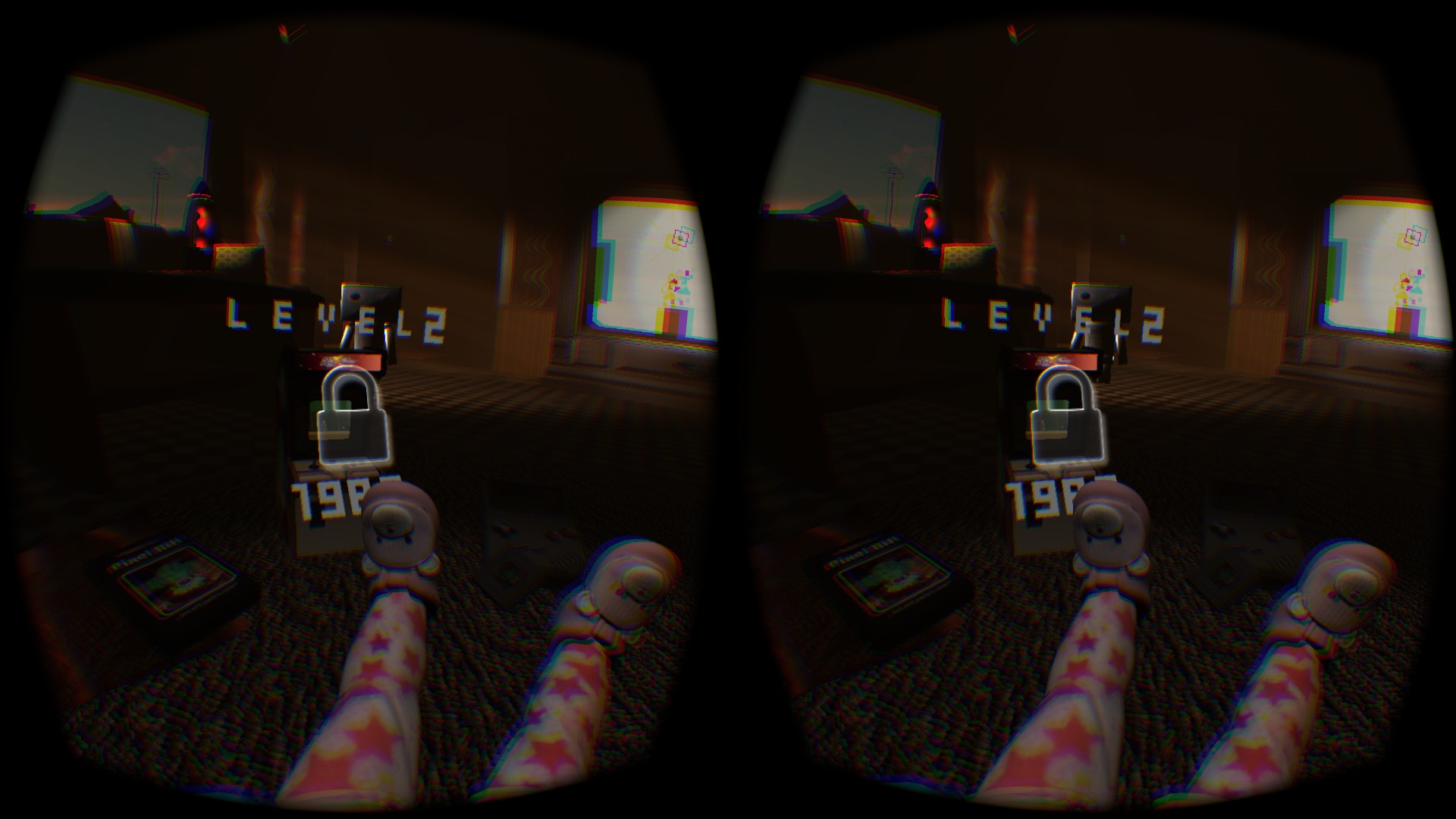 メニュー画面。どこかで見たようなゲーム機が並んでいる