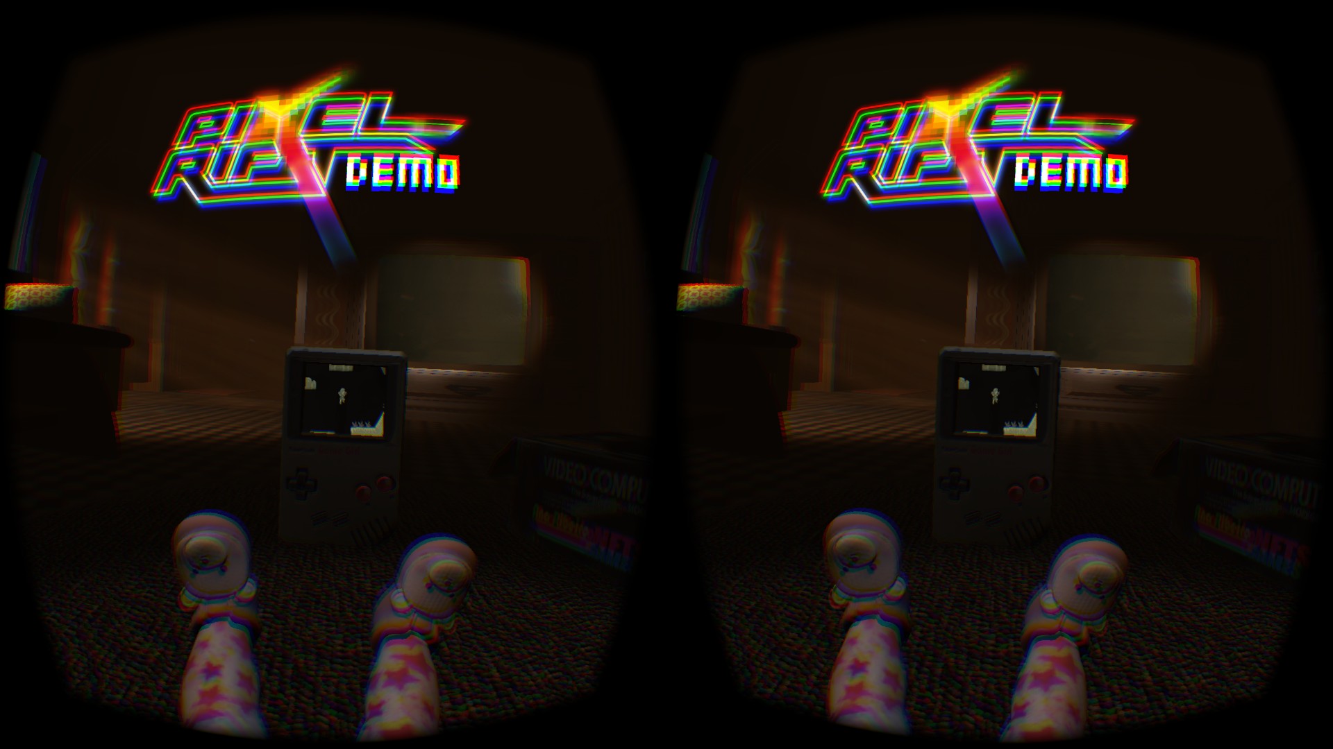 選択。画面に映っているのが『Pixel Rift』だ