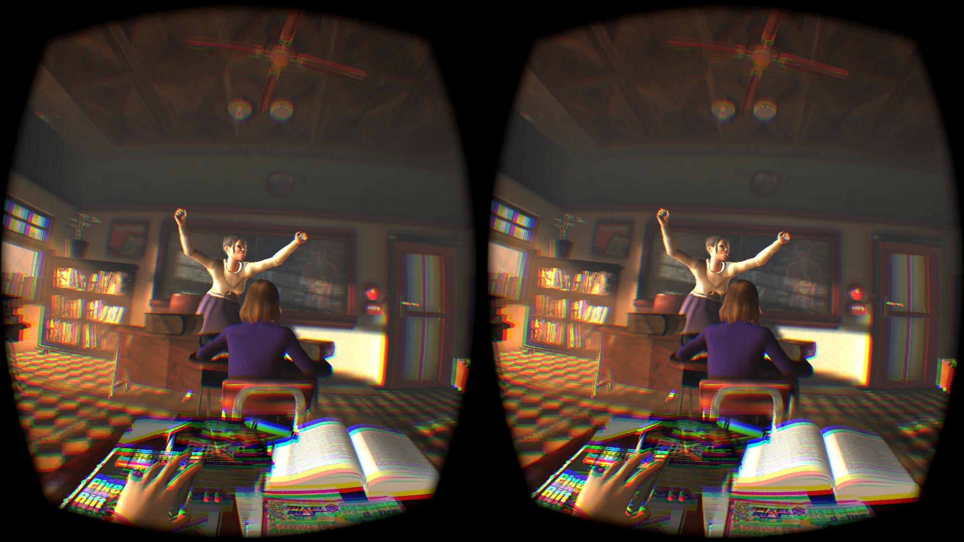 先生。見た目も強烈だが、声もかなりドスが利いており、絶対にゲームをしているところを見つかりたくはない……