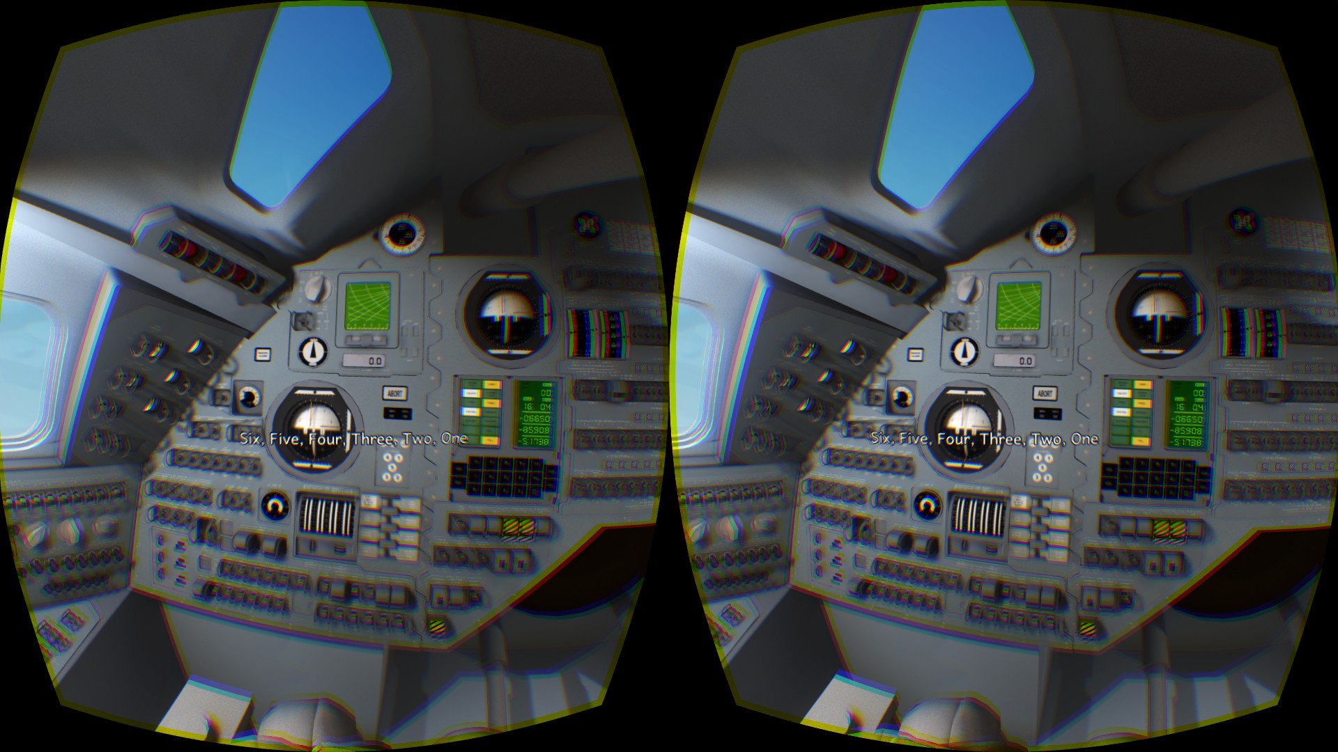 カウントダウンの声が非常にリアル