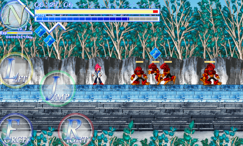 ステージクリア型の横スクロールアクション