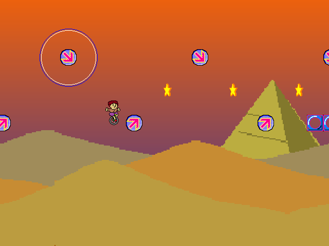 前代未聞の操作方法が度肝を抜くゲーム。とにかく思い通りにいかないのがもどかしく、アクションゲームとしてはかなりシビア