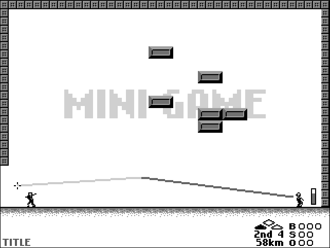 野球とブロック崩しを組み合わせたユニークなアイデア。光るブロックを狙うという要素もあり、単純な内容ながら完成度が高い