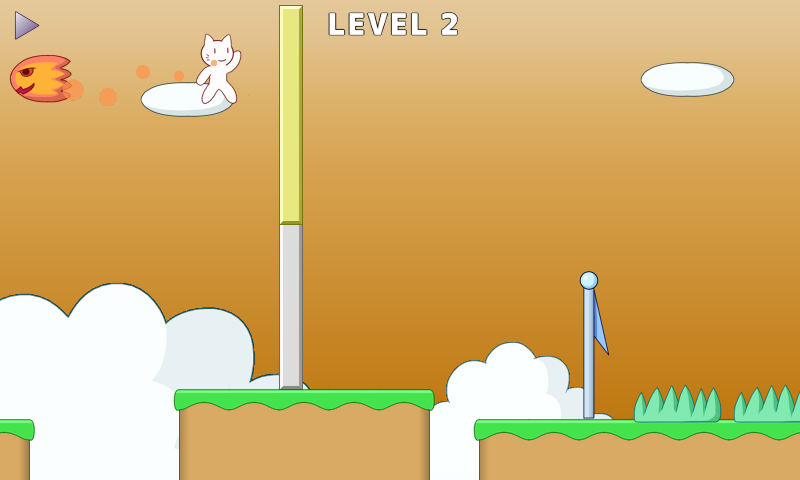 可愛い見た目に騙されることなかれ。開始1秒で即死できるトラップまみれのハードなアクションゲームだ