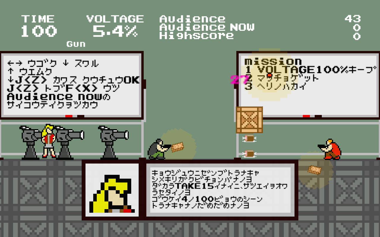 丈夫で死なない主人公が大暴れ。とにかく倒して壊しまくれば、オーディエンスは概ね喜ぶ