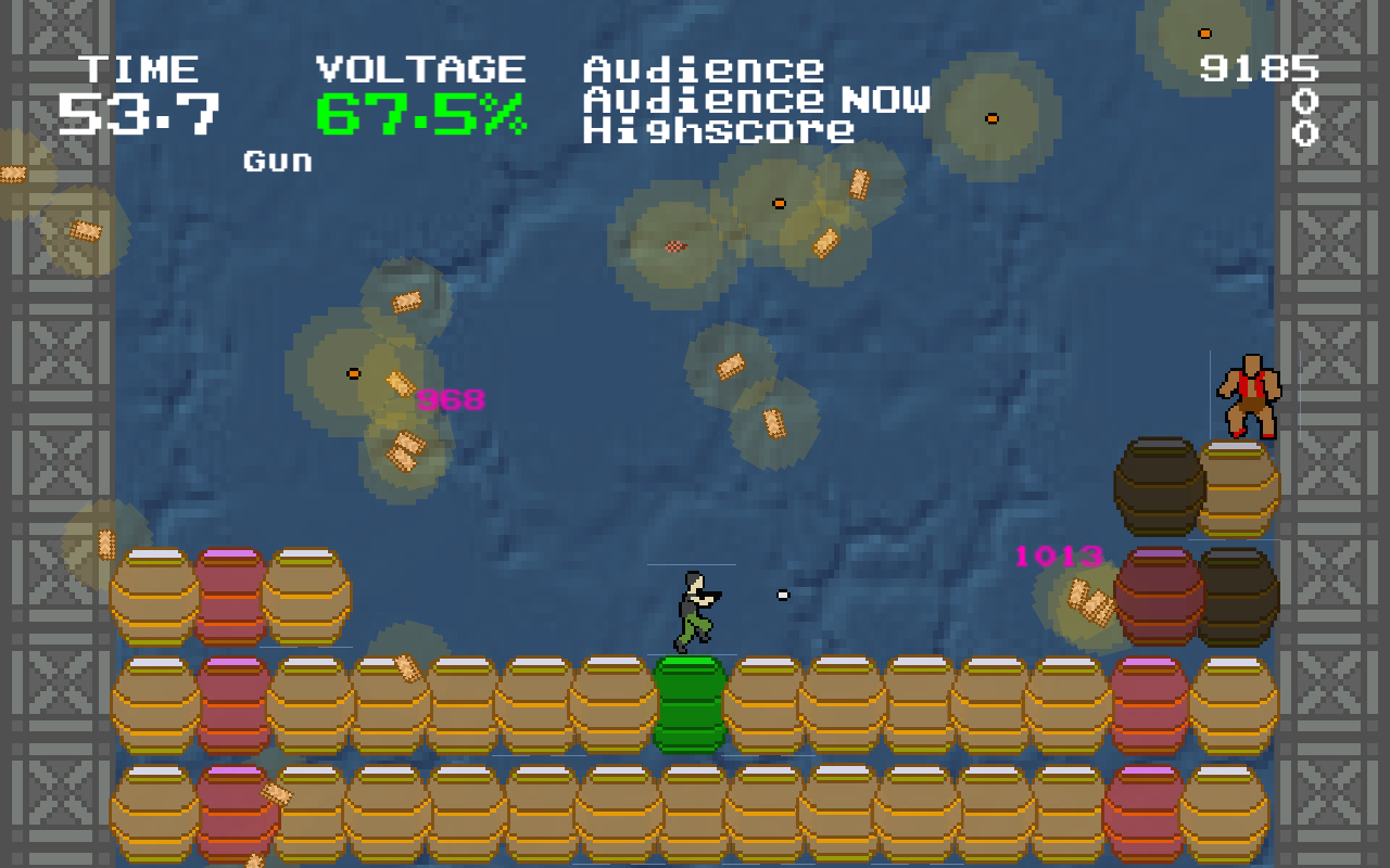 丈夫で死なない主人公が大暴れ。とにかく倒して壊しまくれば、オーディエンスは概ね喜ぶ