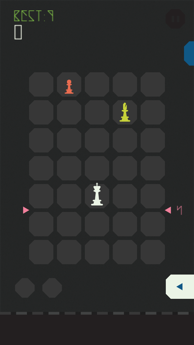 チェスを基本にしながらも、敵を倒しつつひたすら前へと進むというデジタルゲームならではの遊びが新鮮だ