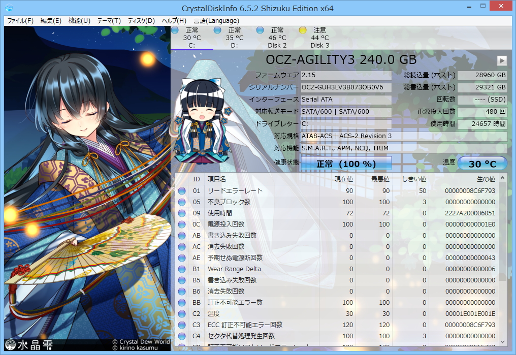 新テーマ“平安小町”と“蛍”が追加