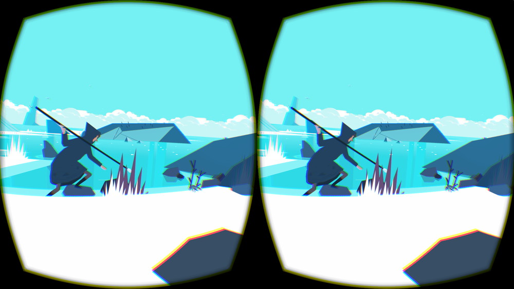 槍を構える狩人