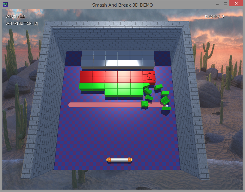 「Smash And Break 3D」体験版