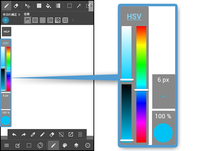 追加された3種類のバー（同社提供の資料より）