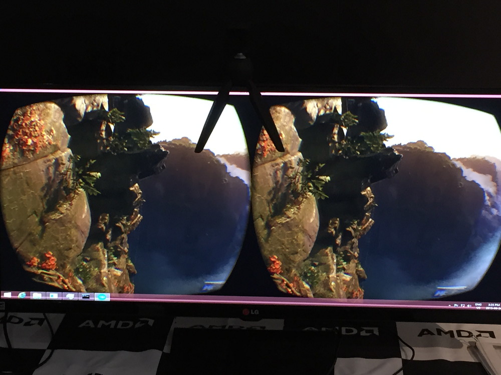 国内のイベントで体験できたOculus Rift用デモ「Dinasour Island2」の美麗なグラフィック