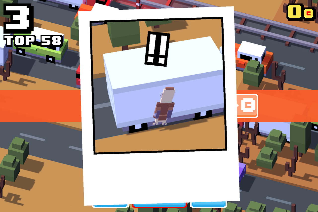 横断に失敗した“決定的瞬間”をSNSで共有する機能も