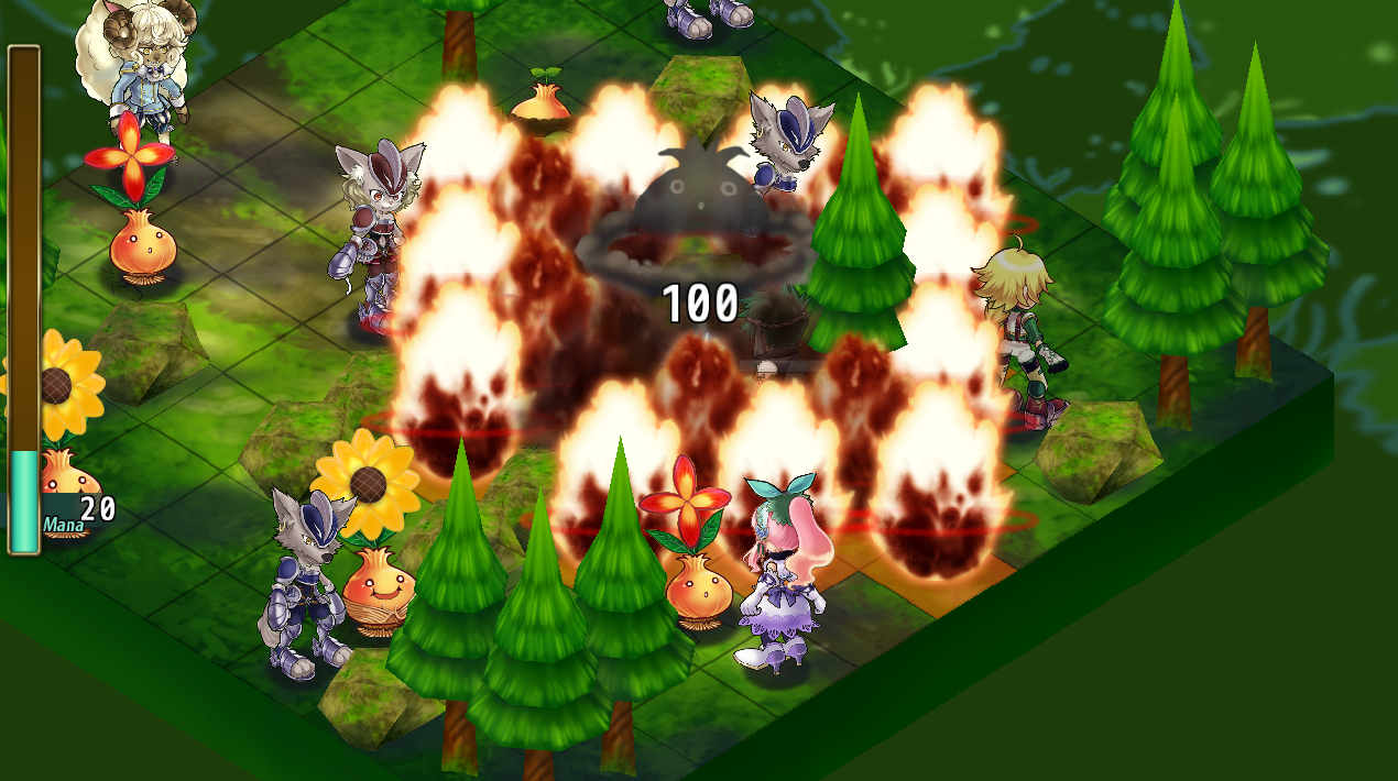 素直に敵を攻撃すべきか、ボニョンを使って攻めるか。頭の使いどころが1つ増えた感じ