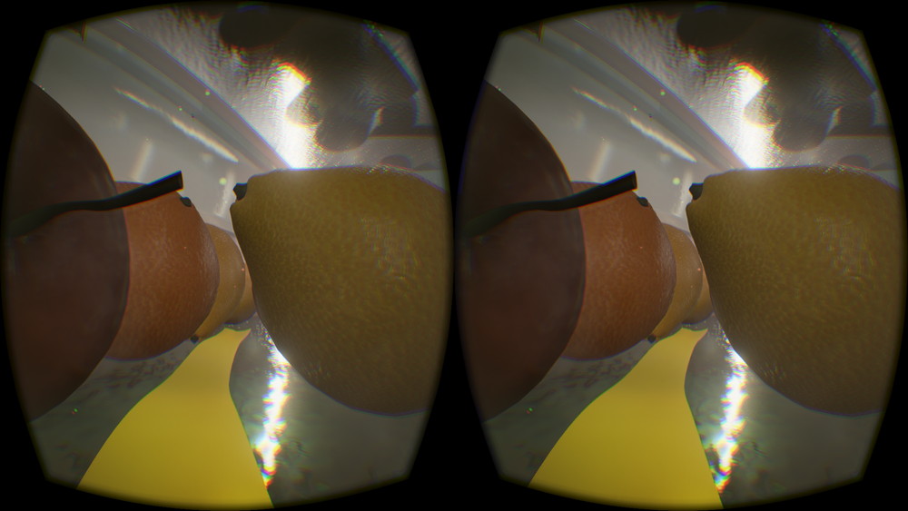 あばたのようなレモンの表面もここまで大きいと怖い