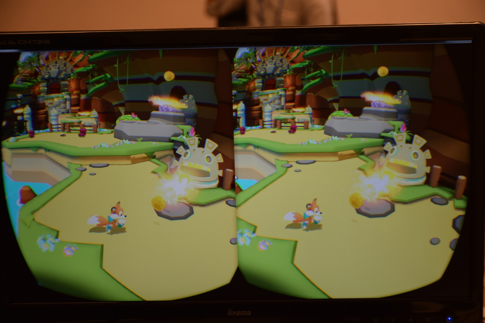 主人公であるキツネのラッキー。かわいい