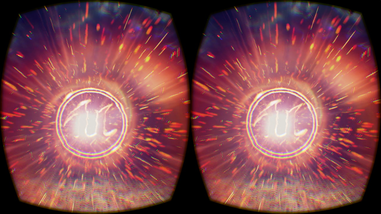 UE4のロゴが燃え盛ってスタート。そこはもう市街戦のど真ん中だ