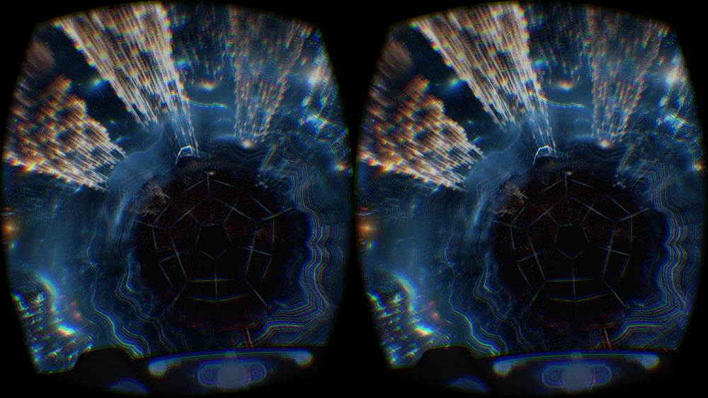 脳内へ飛び込む瞬間。宇宙を航行しているようで美しい