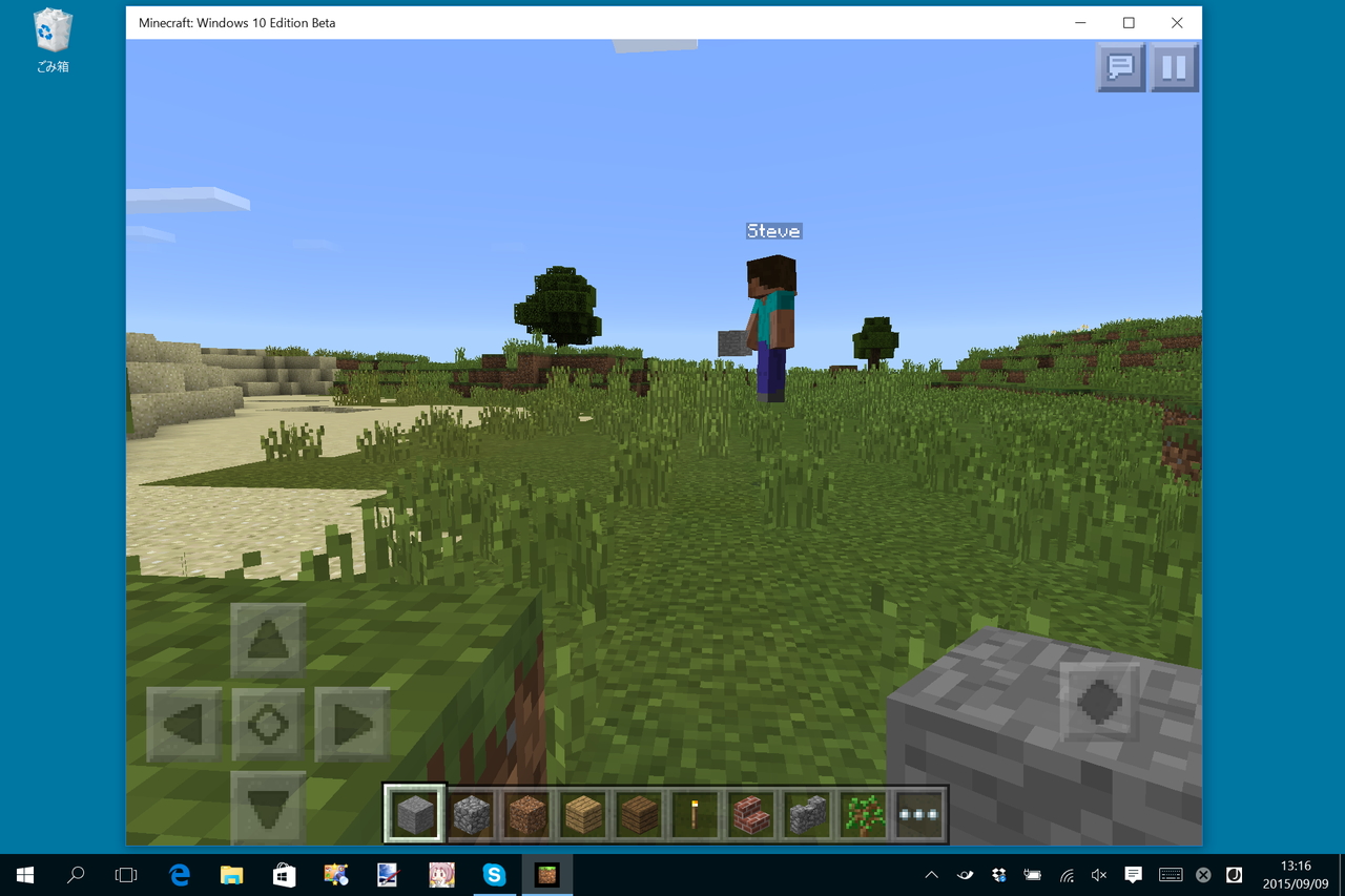 「Minecraft: Windows 10 Edition」