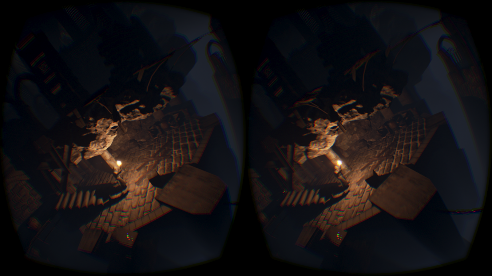 奥まで覗きこむことができる