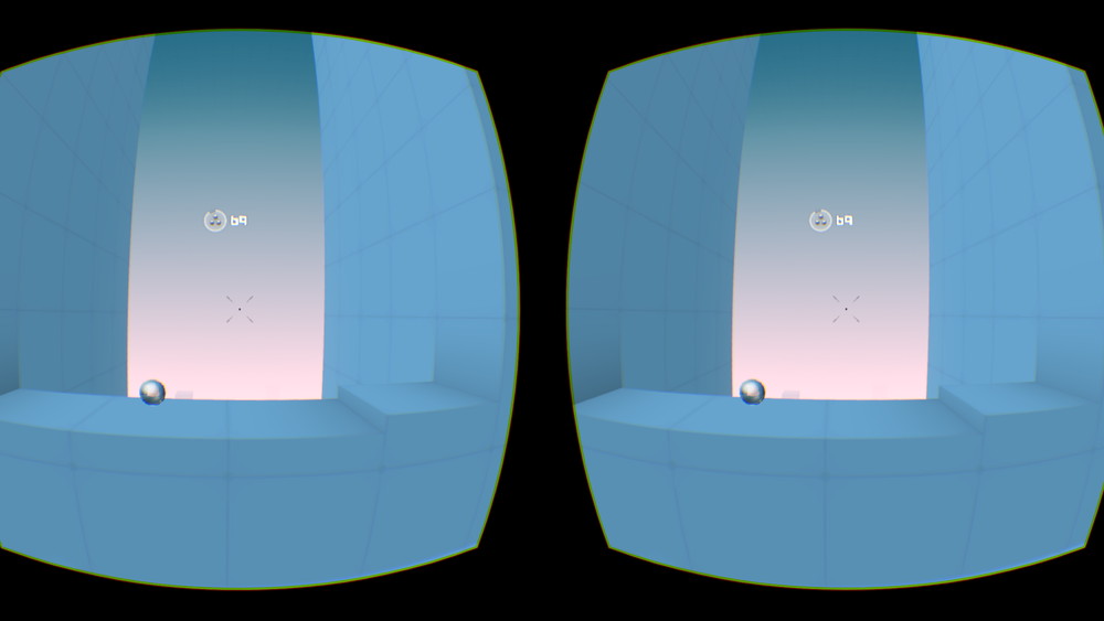 目線で照準を合わせることができる