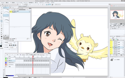 定番のイラスト制作ソフト Clip Studio Paint にアニメーション制作機能を追加 窓の杜