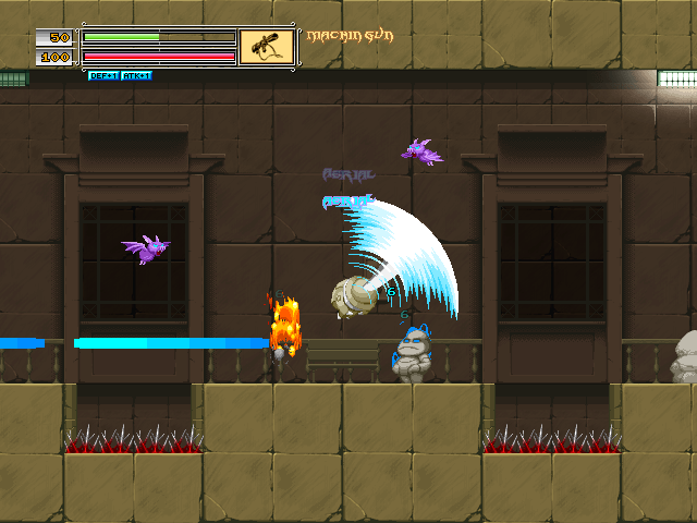 サイドビューのアクションは絶妙なバランス調整がなされている