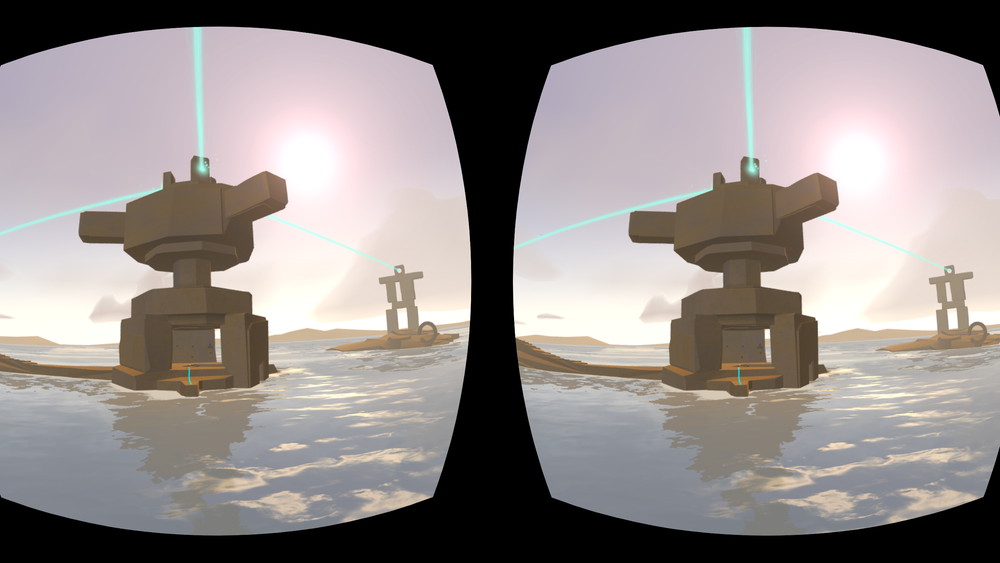 砂漠で徐々に水が引いていくステージ3