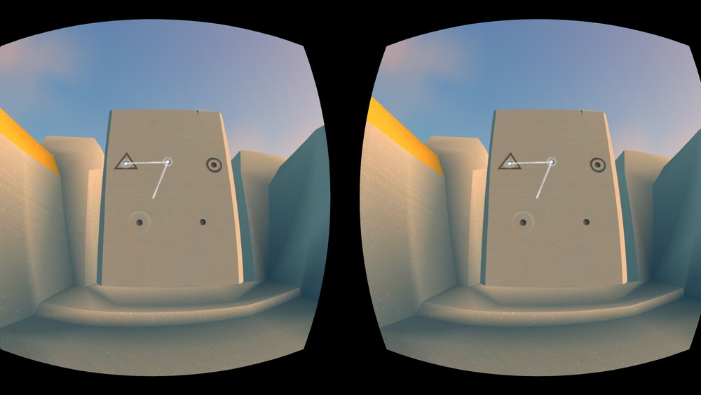 星座のように一筆書きをして三角から丸まで線を繋げていくパズル。点から引っ張る線の長さには限りがあるため、上手く繋げなければならない