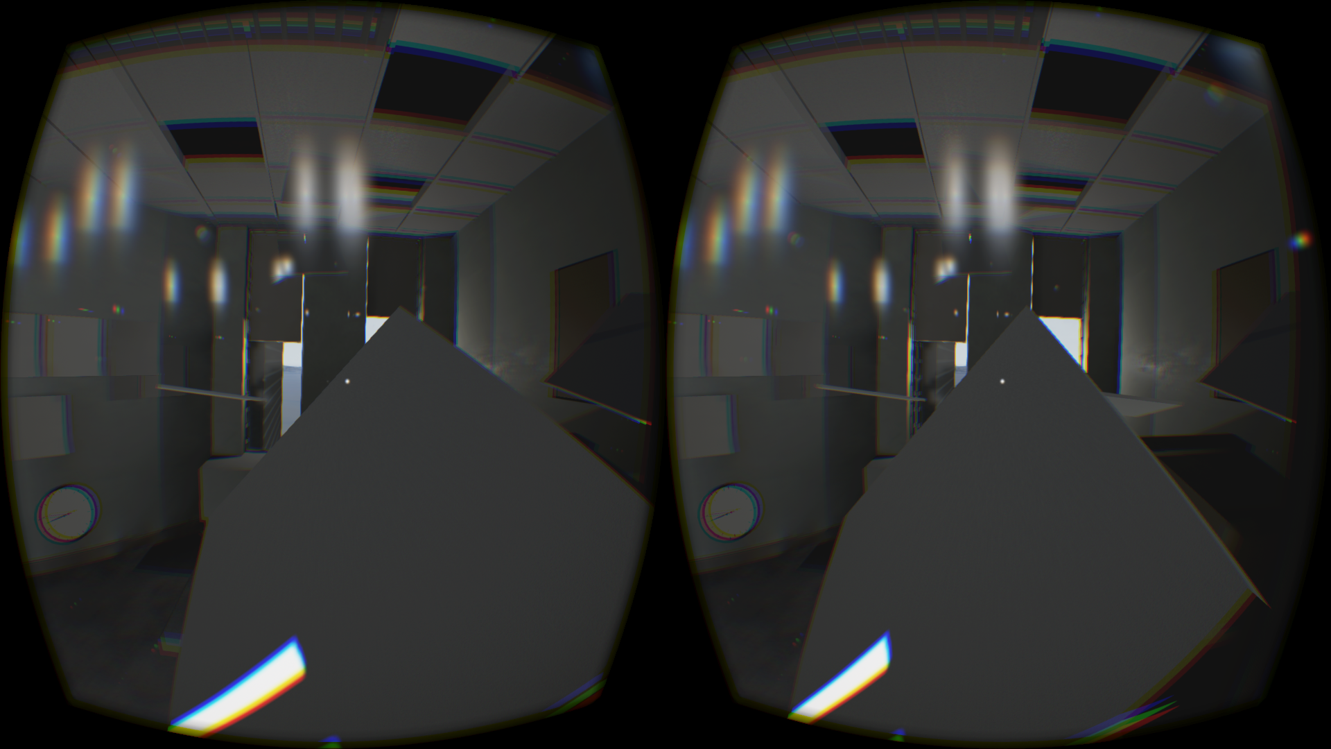 突如聞こえる轟音と、建物の揺れ。オフィスが崩壊してしまう