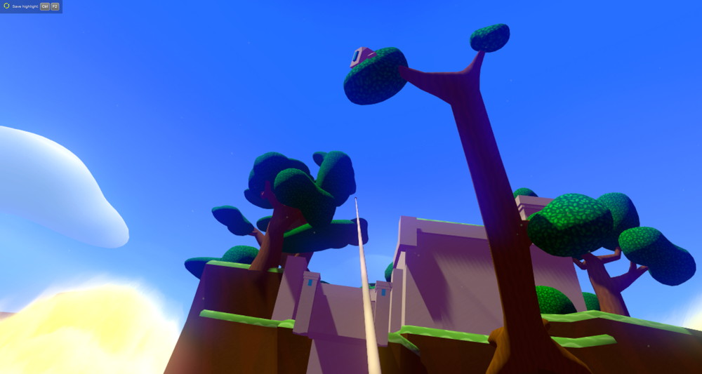 フックを伸ばすことができる。ジャンプ中も使用可能だ