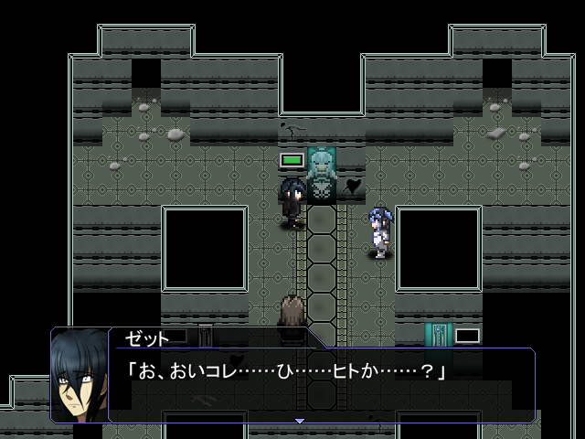 主人公のゼットと幼馴染みでパートナーの“キサラ”、彼らの育ての親である“デュオン”の3人は、とある遺跡の奥で記憶喪失の少女を発見する