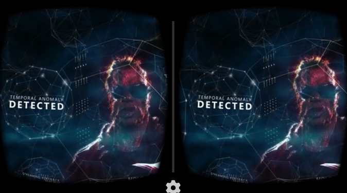 Side by Sideで表示され、二眼のデバイスで視聴可能になる