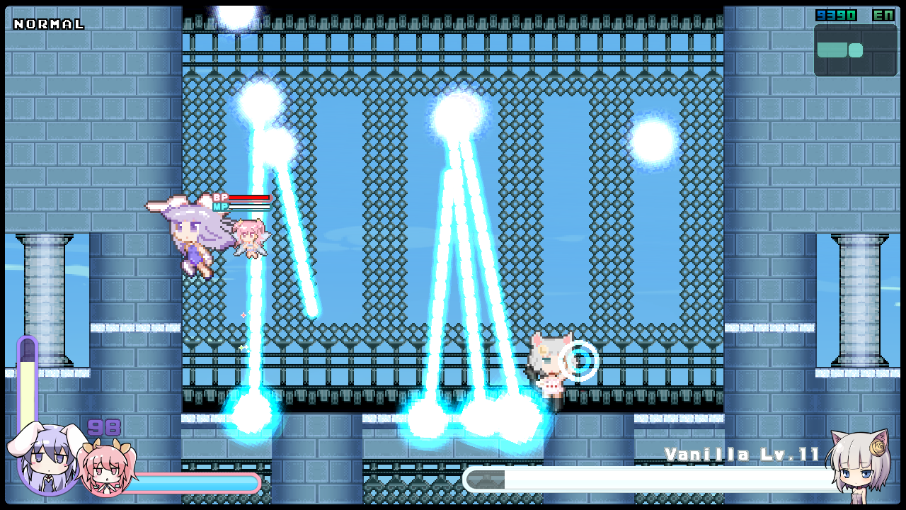 攻撃パターンはボスによって違う。ボスごとの攻撃も多彩で、まだ違う攻撃があるのかと驚くことも多い