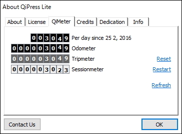 キーストロークをカウントする“QiMeter”