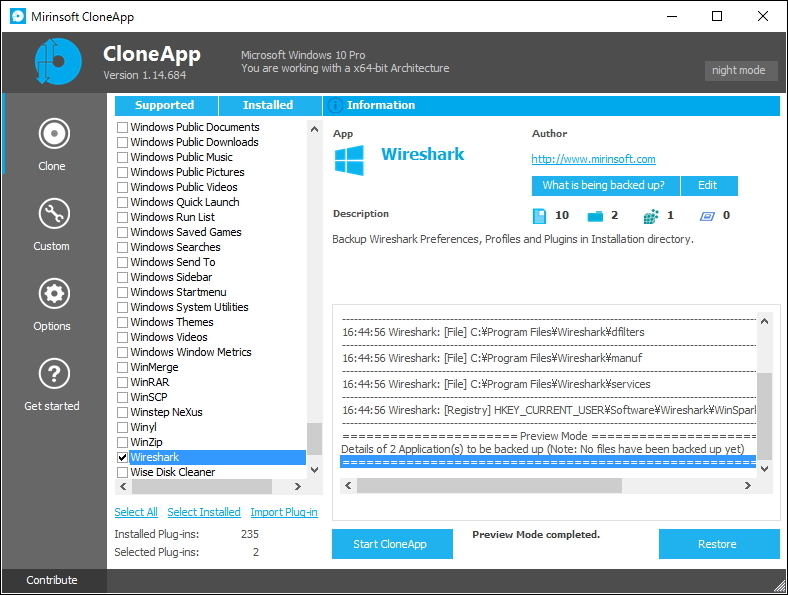 「CloneApp」v1.14.684