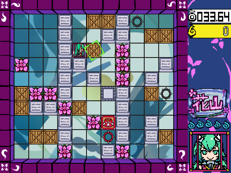 箱を動かして道を作る