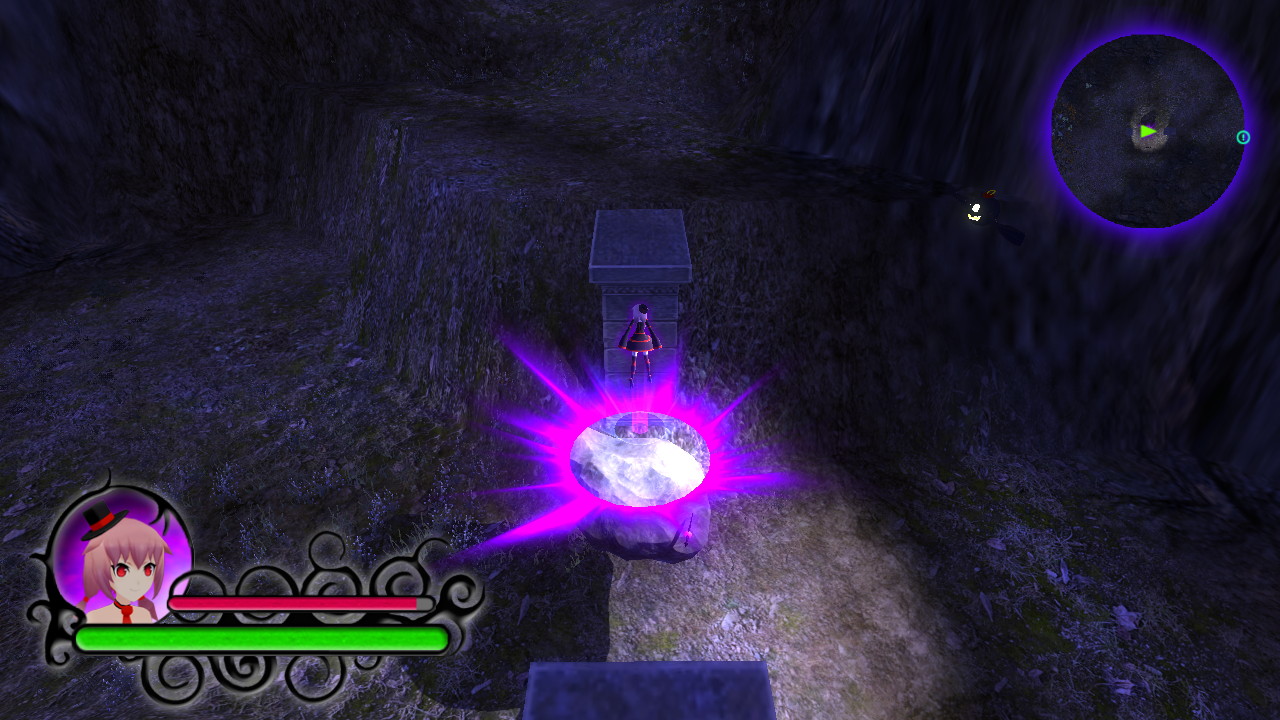 ランタの力を借り、影を操る魔法を駆使して闇を進むシャッテ。影を使った仕掛けが独創的で面白い