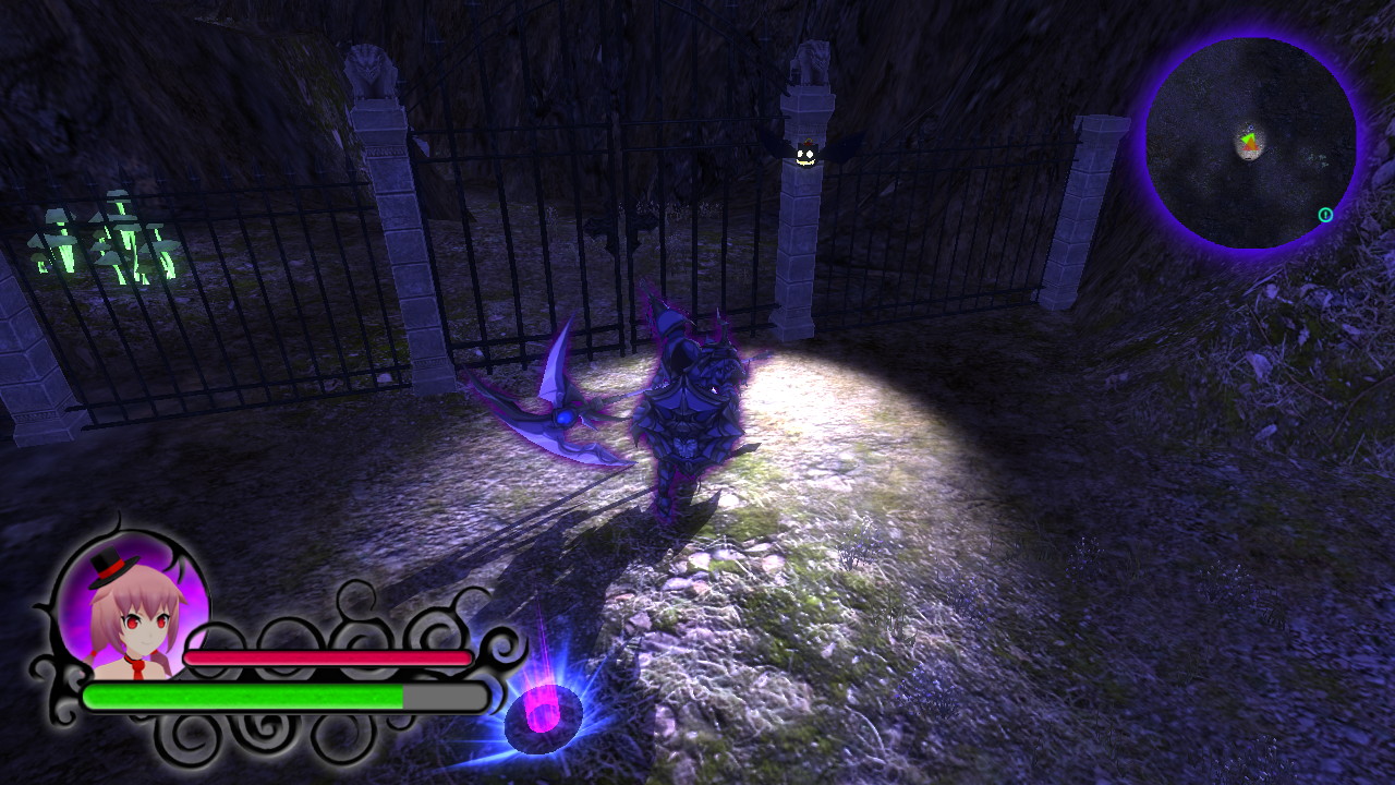 ランタの力を借り、影を操る魔法を駆使して闇を進むシャッテ。影を使った仕掛けが独創的で面白い