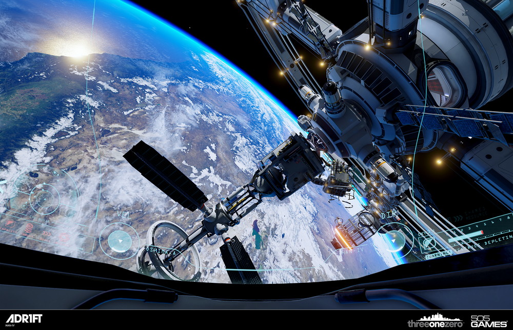 事故後の宇宙ステーションをさまようアドベンチャー「ADR1FT」。こちらもグラフィックが美しい