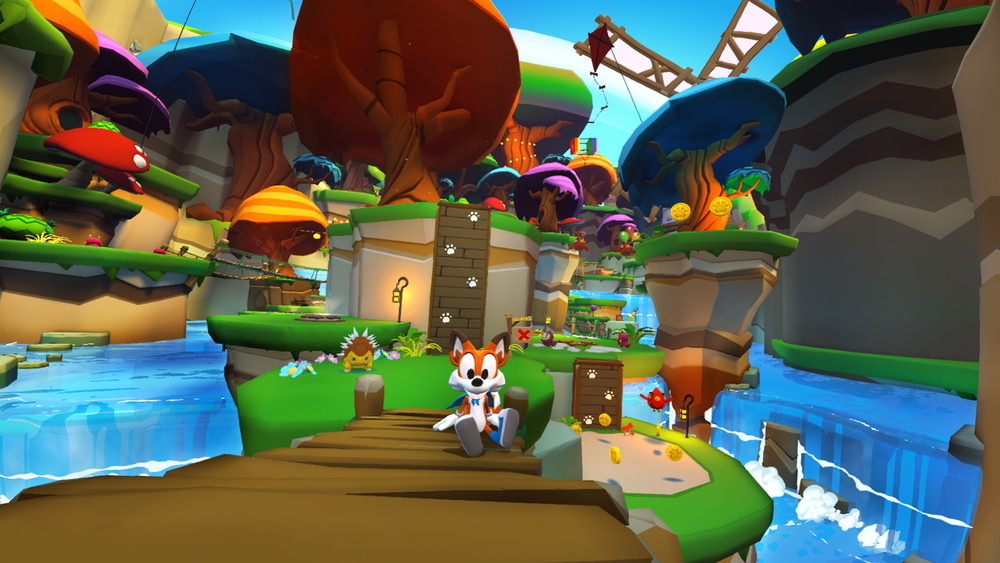 キツネのラッキーと冒険を繰り広げる3Dアクション「Lucky's Tale」