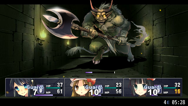 強力な攻撃を繰り出してくるボスとの戦いではガードが特に重要