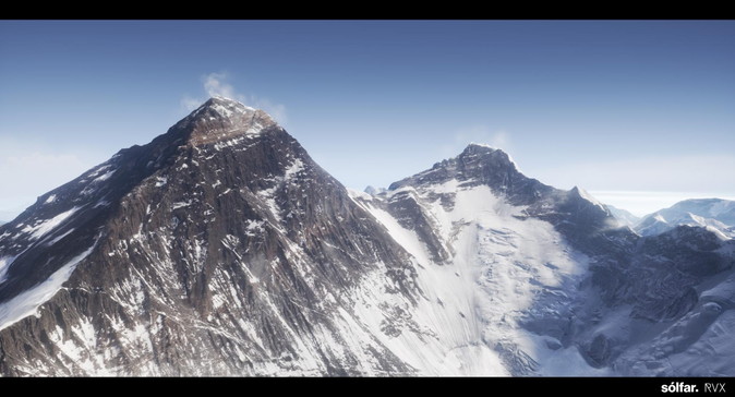 「Everest VR」。描写が息を呑む綺麗さだ