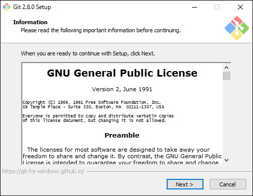 「Git for Windows」v2.8.0