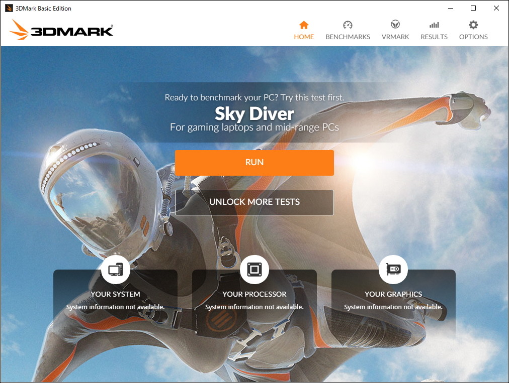 「3DMark」v2.0.1979