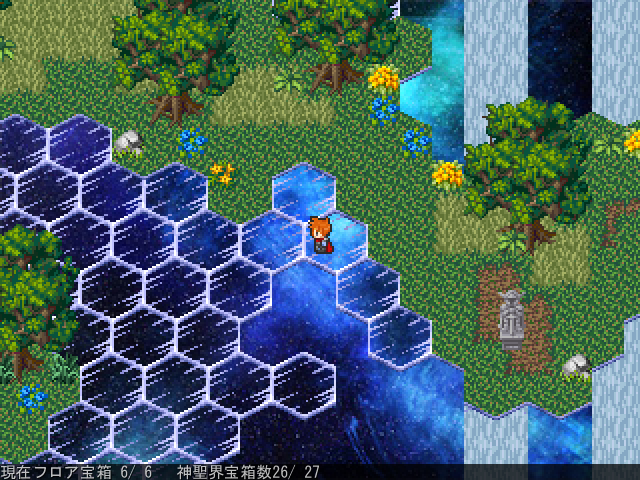 独特のネーミングセンスやマップなどにより、ダークで幻想的な世界観を作り上げている